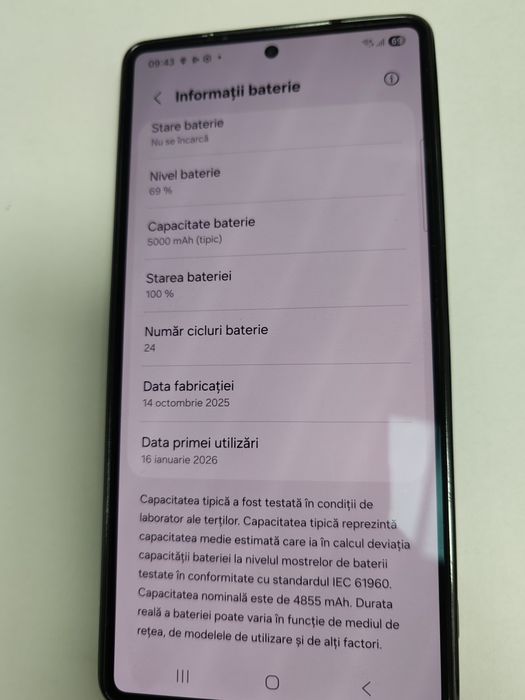 Samsung Galaxy S25Ultra  /512 Gb/24 Cicluri
