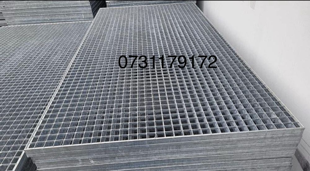 Trepte platforme zincate