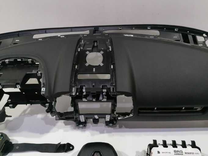 Renault Koleos II plansa de bord kit airbag volan pasager set centuri
