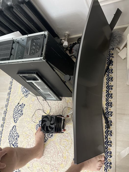 Продам samsung 34 type-c, РАЗБИТ ЭКРАН