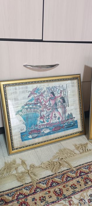 Продам картины из папируса