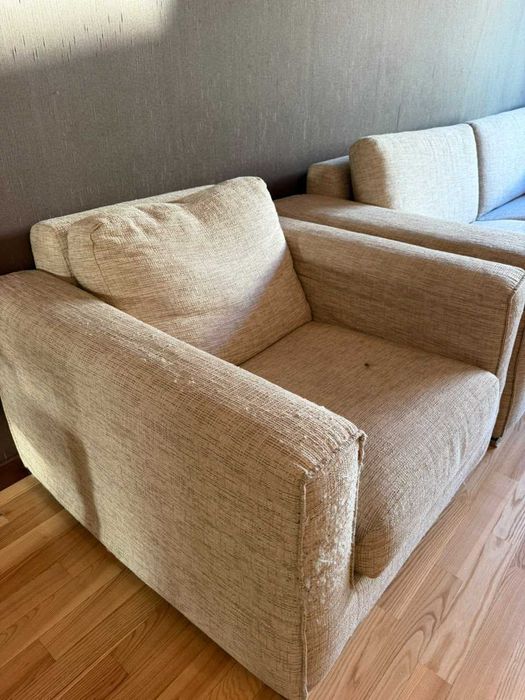 Продам диван с креслами