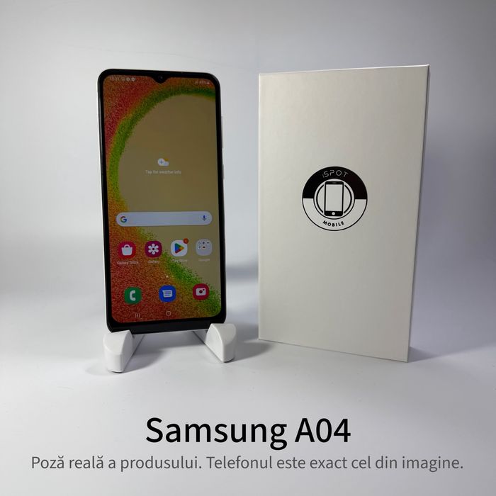 ispotmobile.ro Samsung Galaxy A04 32GB White Garanție 2 ani