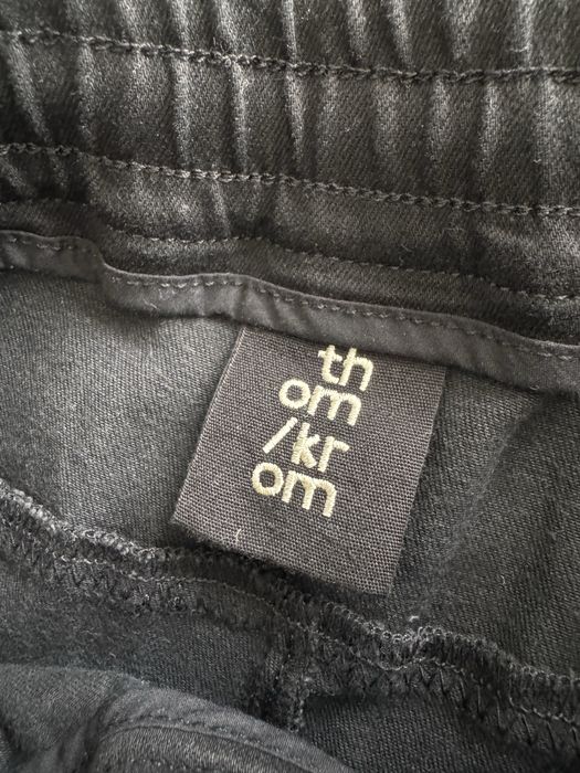 Thom Krom Black Relaxed Fit Pants – Size L