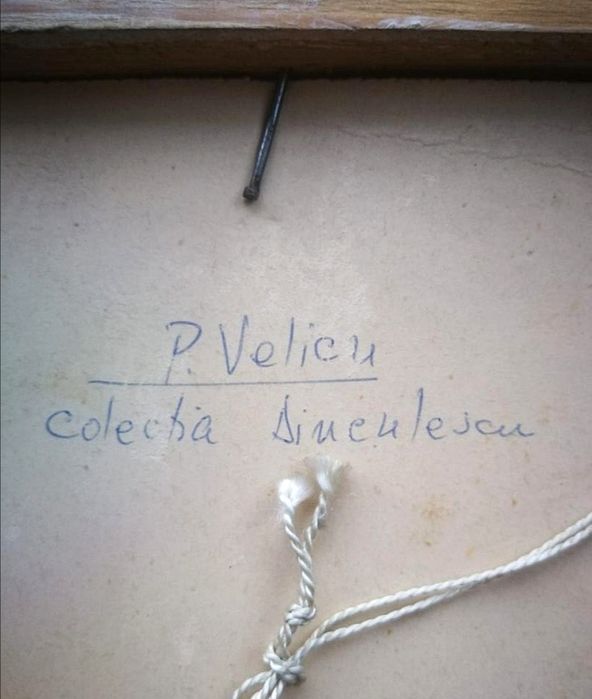 tablou Petre Velicu 1988 (colecția Dinculescu)