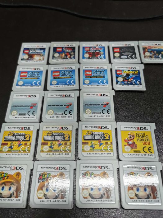 Vand/Schimb Colectie Lot 39 de jocuri (din 351) Nintendo 3DS ORIGINALE fara CUTIE  in valoare de 950 euro sau SCHIMB CU DIVERSE PRODUSE sau AUTO