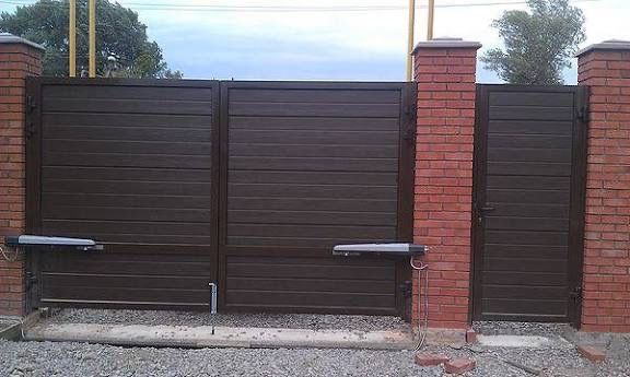 Автоматика распашных варот