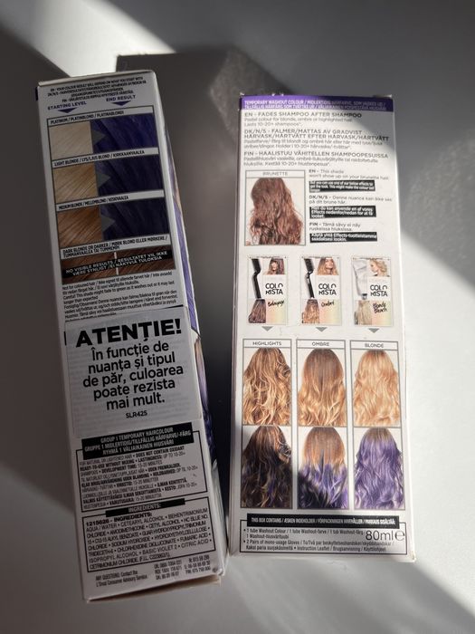 Vopsea L’oreal Colorista Washout nuanta Indigo