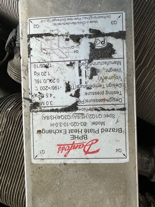 Пластинчат топлообменник