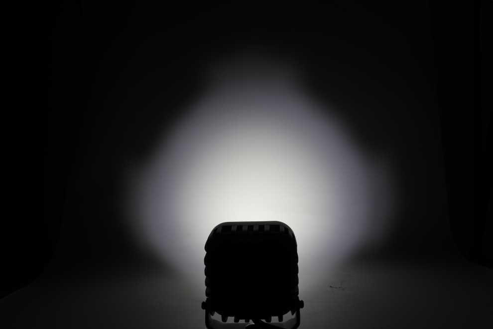 64W LED Халоген FLOOD – Работен Фар с Жълта и Червена Светлина 12V/24V