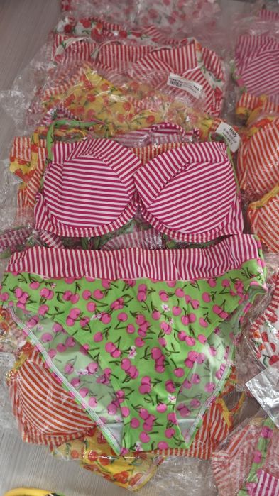 Дамско бельо и бански 30бр цял кашон, нови от затворен магазин