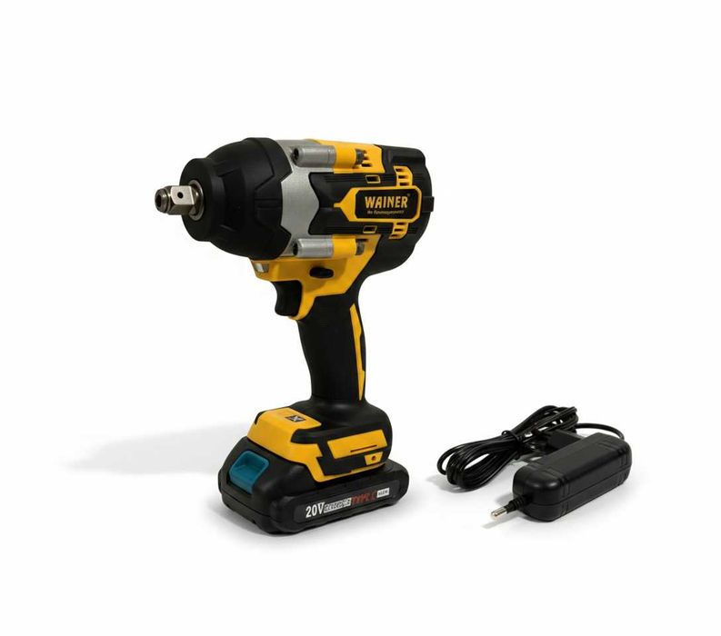 Masina insurubat cu impact 20V 600Nm WAINER CD1 + Acumulator 2Ah