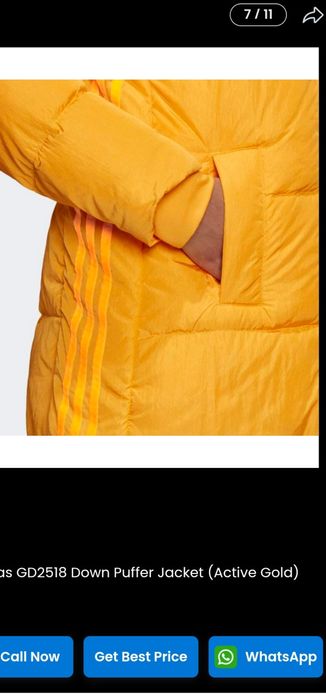 Geaca Adidas Down Puffer (Puf de rata) marimi XS,S