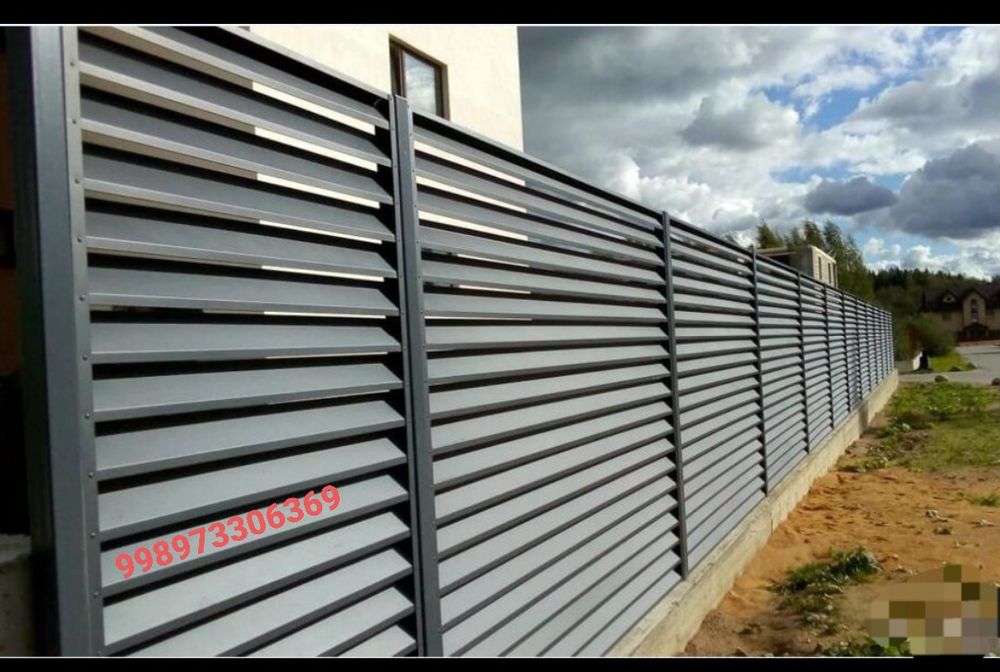 Забор жалюзи напрямую от производителя от 400.000 за м2