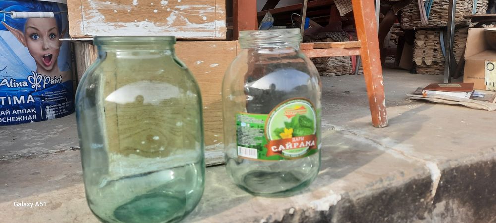 Стеклянная банка 2л