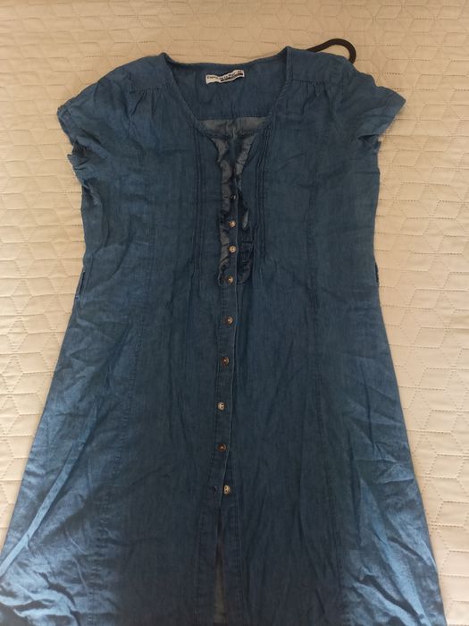 Дънкови летни рокли