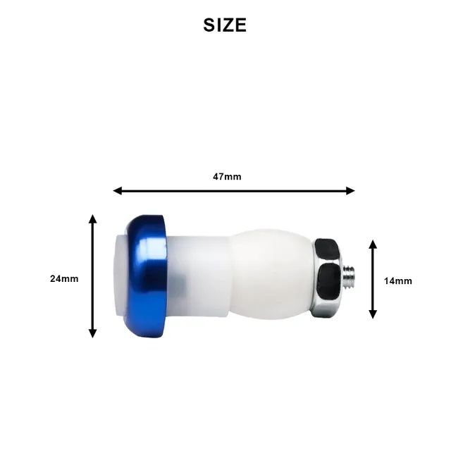 Capete semnalizare led ghidon bicicleta cursiera mtb dop end-bar troti