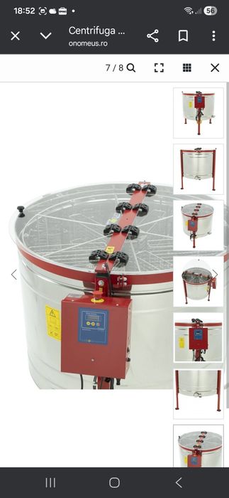 Vand centrifuga apicola electrica 6 rame