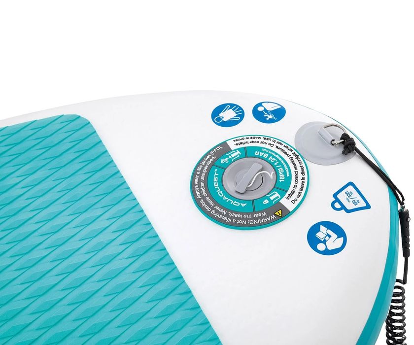 Надуваем Youth SUP борд с гребло INTEX Aqua Quest 240, 244 х 76 х 13 см