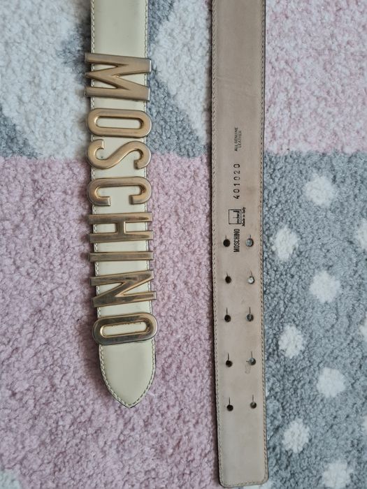 Curea din piele Moschino S