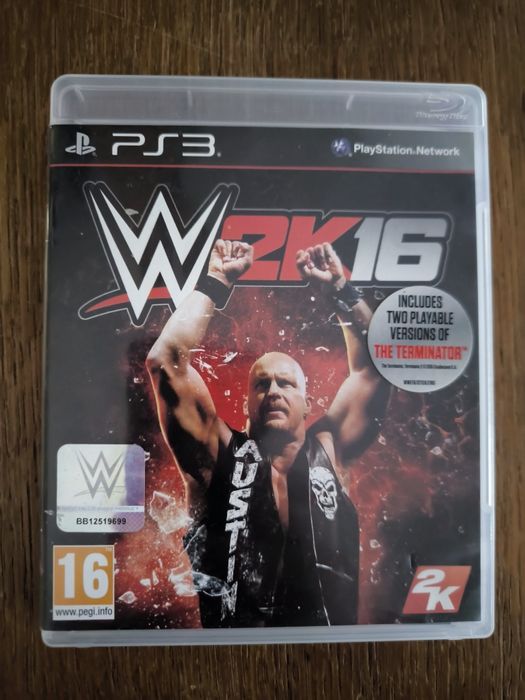 WWE 2K16 кеч 35лв. PS3 Playstation 3 ПС3