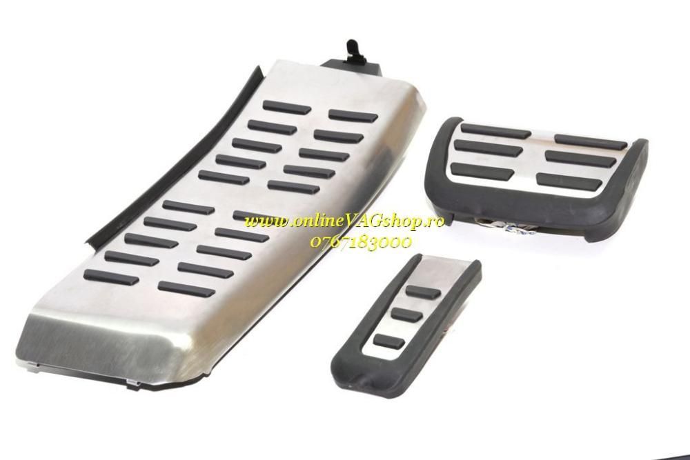 Set Pedale Inox + Footrest transmisie automata Audi A6 4F, Audi Q5