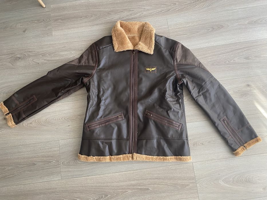 Jacheta, model Aviator, Noua, Barbati, marime L- geaca, jacket