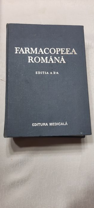 Farmacopeea Romana-EDIȚIE X