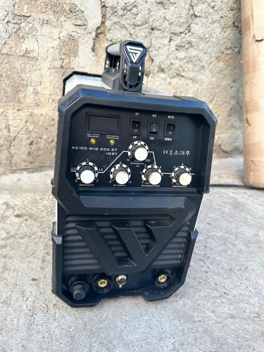Aparat de sudură STAHLWERK AC/DC WIG 200 ST IGBT + Butelie cu Reductor – NOU