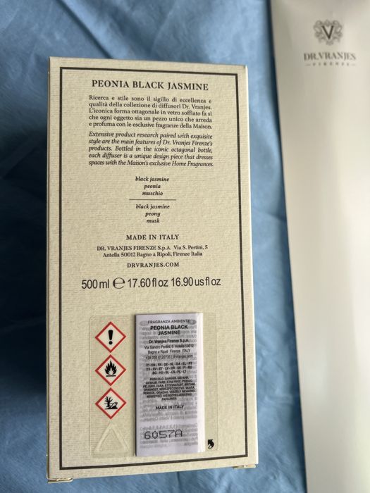 Dr. Vranjes - Peonia Black Jasmine - 500ml