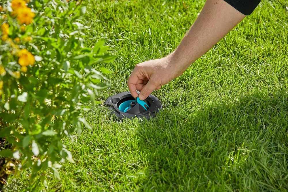 Нов Комплект за Напояване Gardena 8272-20, 216м2, 2 Водни Станции, 2 години Гаранция