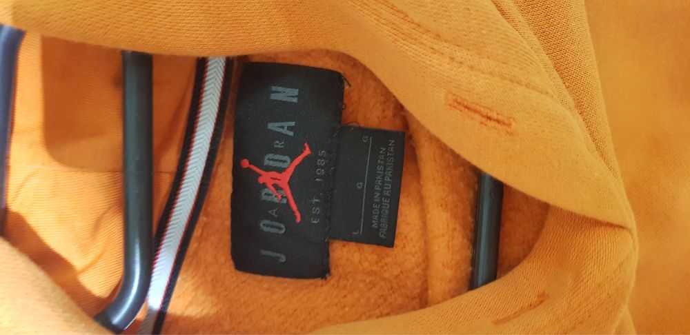 Jordan hoodie orange