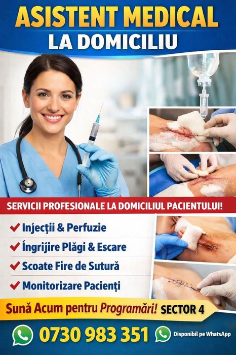 Asistentă medicală la domiciliu