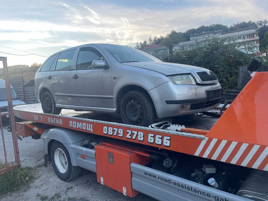 Skoda Fabia 1.4i 16v Шкода Фабиа 2002 година на части