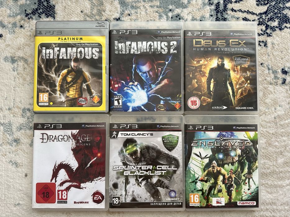 Диски PS3 PS4 PlayStation