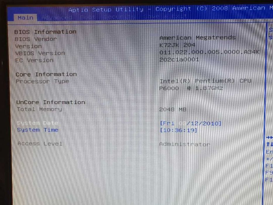 Placa de baza Asus K72JR K72JT K72JK K72JU K72J X72J 100%OK