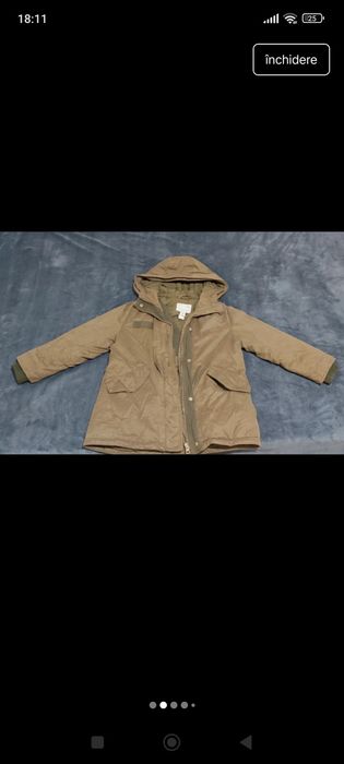 Geacă Zara pentru fete, mărimea 122/128 cm