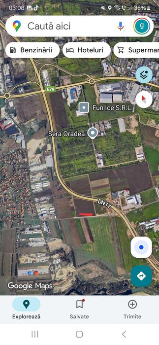 Vand teren intravilan Sintion langa urcare drum expres Dex16