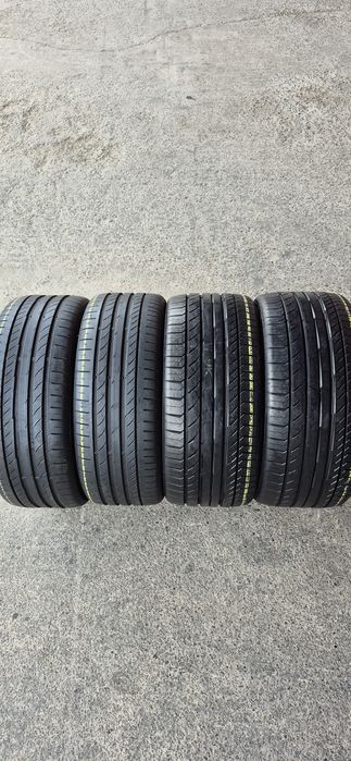 4 anvelope vara RFT  Continental,fata 225/40/18,spate 245/35/18.Pretul este pe bucata