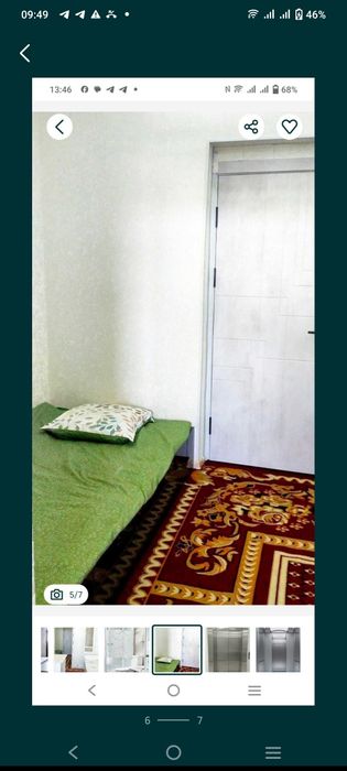 Student qizlar uchun kvartira 32000soʼm