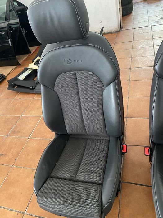 Scaune sline Audi A6 4G C7 Berlina interior sline sport cu încălzire.
