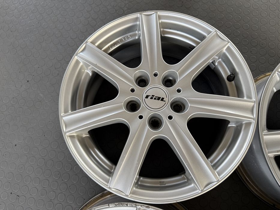 4бр. ОТЛИЧНИ 16” Джанти 5х112 “RIAL” за -VW/AUDI/SKODA/SEAT/VAG/MERCEDES- 7Jx16H2, ET48