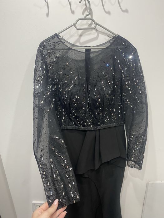 Официална рокля с камъни