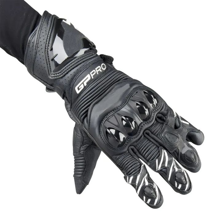 Кожени Мото Ръкавици GP Pro R3 – Карбонова Защита и Touch Screen