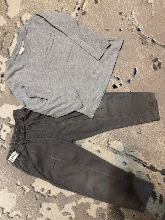 Комплекты 2 ки и рубашки в отличном состояние 110см на 4 5 лет Zara