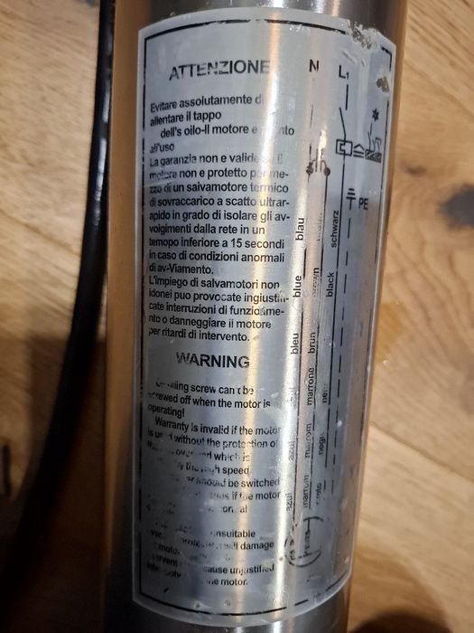 Pompă submersibilă F.B.Model F.B4-1014