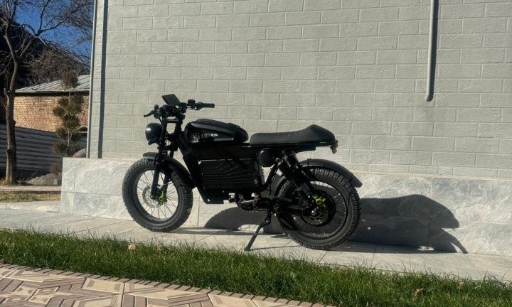 Срочно продам электровелосипед почти новый