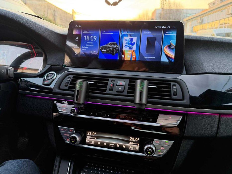 Panou AC OLED BMW F10 upgrade G30 climatizare