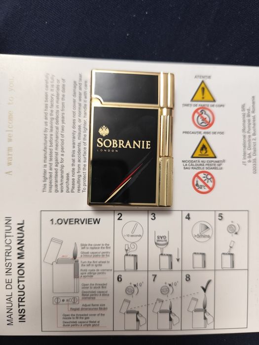 Bricheta Sobranie Originală