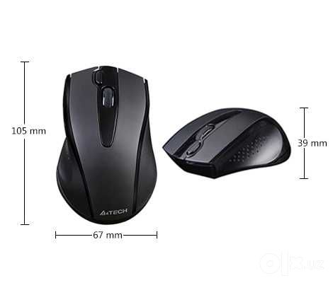 A4Tech Mouse A4Tech G9-500FS/N-530 (Black) Беспроводная мышь+/